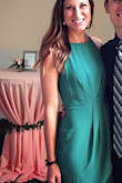 This dress was SO adorable! Was worried with my height that it would be too short but even with heels it was not bad! The color is pretty accurate as the photo. I got a lot of compliments on this dress. - JAMI H.