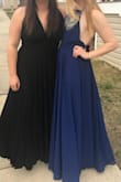 I absolutely loved this dress! I wore this to a formal in college and would recommend to anyone. It did run a little big, as I usually wear a medium and ordered a small and fit perfectly.  (I do have a small bust area) - Paige M.