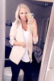 This is a must have for any business casual wardrobe! It can easily be worn on a night out as well. So flattering and the material is very light so it's comfortable even in the summer months. If you have broad shoulders you might size up but other than that it's perfect! I will be getting more like this from Lulus! - Shelley A.