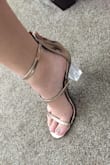 These shoes are so nice! I love the simplicity and they are so classy. These do run large. I usually wear a 6 or 6.5 in heels. In Lulus brand I usually wear a 6 so that's what I ordered, but I definitely should have gotten a 5.5. Unfortunately I cannot return because I bought these on sale but I will try to wear these because they are just so cute! - Lauren C.