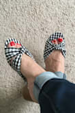Shipped very fast. I am obsessed with gingham pattern this summer and this mule is even cuter in person. Very comfortable too! Lulus' shoes never fail in both quality and design especially for price! - Anna B.
