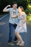 This dress is flowy and elegant. It was perfect for my engagement pictures! - Danielle S.