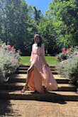 This dress fits true to size, super comfortable, has a beautiful flow to it and is perfect for the outdoors. - Kenyetta H.