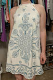 I wore the around town shopping all day. It's beautiful, eye catching, and flowey. I love it! - Heather B.