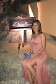 I wore this dress for my birthday dinner in Mexico and received a ton of compliments. It does hug every bit of your body so a tiny thong may have to be worn and no bra. This dress was sexy and perfect for vacay! - Jaime P.