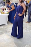 Beautiful jumper simple, but elegant. Can be worn casual or dressy. I wore it to a formal event and received many compliments. - Lavida B.