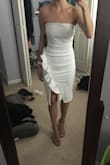 Love this dress! its a little tight in the hips and the top fit a little funny. Absolutely love how it looks! - Laura S.