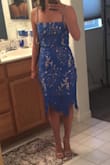 I was so nervous when I bought the dress cause I was not sure if it was gonna fit me. It absolutely perfect! (First time hay I buy a dress and I don't have to fix it). - Dafne D.