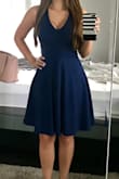 Fit perfectly. The color is beautiful and the material is super comfortable. Paired with the Elsi Single Strap Heel in Nude and the outfit was a hit. - Jessica D.