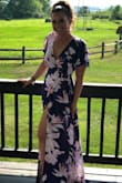 I absolutely love this dress but the bust area is so large that is hangs open! I am so disappointed because I have to have it altered. The picture definitely looks more fitted. I'm glad I didn't go a size up, it would've been huge! - Allison G.