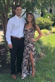This dress fit perfectly! I am on the shorter side so I had to wear about 4-5 inch heels to keep it from dragging the floor too much. The material is lightweight and it was perfect for a summer wedding! I got a ton of compliments! Highly recommend! :) - Jessica H.