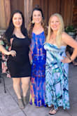 This dress is STUNNING. I bought it for a birthday winery weekend but now I literally look for reasons to wear it. The colors are just as bright as they appear in the photos and it flows beautifully. It fits a little baggy so I'd suggest sizing down, but I don't have very big hips so keep that in mind as you choose your size. But basically, YOU NEED THIS DRESS. - Shea O.