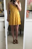 I can't even begin to explain how in love with this dress I am. Ladies, if you are short, this is the dress for you! I struggle with finding dresses that aren't too long on me and this one is perfect. I wore it for graduation and would recommend it to anyone. The color is gorgeous and it is such a perfect dress to wear during the summer. - Ashlyn C.