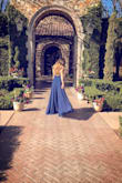 This dress fit like a dream! 

The color was as pictured and the flow of the dress is absolutely beautiful. I followed the advice from other reviewers and sized down. So glad I did because it was the perfect fit. - Angelica K.