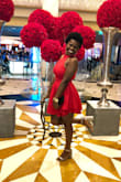 I ordered this dress for my best friends bachelorette. I am in Ghana and I ordered it to a US address. I honestly debated about the size for a while but I finally settled on a small and I am glad I did.
The dress fit beautifully. I am a bit busty but I did not have to wear a bra. I just put some nipple covers on my nipples. I got so many compliments and I felt confident throughout the night.
The dress fit at the right places and as I type this, I seriously contemplating ordering another especially since the price has gone down. - Dzidzor K.