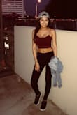 Super comfy and also a little stretchy but not very much. Can easily be dressed up or down. Wore this to a soccer game but I would definitely wear it out on a girls night with the right accessories! Definitely considering ordering this top in a few more colors. - Marilyn G.