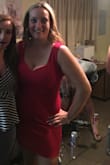 So pretty! Love the sweetheart neckline. Lots of compliments but I did feel uncomfortable as it was rather unforgiving around the stomach, even with tummy control wear! Great color. Wore it to the club for Canada Day. - Kristin G.