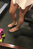 I love these so much! They are comfortable, sexy, and stylish. I wore them with an off the shoulder romper for a casual date night. They looked amazing! - Toni A.