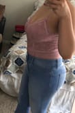 The blue one has a wire which I didn't like. The cups are very small I'm a 38DDD and the cup size is like for a C - Olga O.