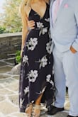 High quality material. The dress is as gorgeous in person as it is in the picture and very flattering. Definitely worth the purchase. - Laura Z.