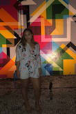 I love this romper! It's very flattering and comfortable to wear. It's a little big up top, but the tie helps with that. I've gotten a lot of compliments while wearing this. - Jaclyn L.