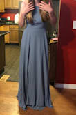 Overall, I really like the dress and think that it fits really well. I used to be a XS, and a size 2, but if you're a size 4 in shorts, a size small in this would be perfect.
The picture however, makes the color of the dress look much brighter than it actually is which was the only disappointing factor to it. So if you're ordering a dress that looks like It has a bright color, expect it to come looking a bit dimmer than it is.
This is just because the lighting in the studio that they model in has really bright lighting. The dress actually is that color, but it doesn't look that way in regular lighting (aka, lighting that isn't in a professional studio)
The front facing picture is what it really looks like in person, the second one with my back turned is an overexposed picture, which makes the dress look closer to the modeled picture. - Bill R.
