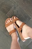 Really comfy shoes.
I can wear them everywhere and with everything.
They are kinda loose which I love, feels like you have nothing on, but they stay on good. - Mariya C.