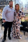 LOVED this dress! I took the advice of other reviews and ordered a small instead of my usual medium and am glad I did. I received so many compliments throughout the night! - Laura M.