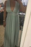 So I'm between a small and a medium. More geared towards medium for my lower half. 


Ordered this dress in medium. 
The straps fall right off my shoulders (huge) and the band right under the breast region is too tight. 

This dress was created weirdly. So consider two different types of sizes when buying something like this. (When I purchased I knew I may have to get it taken in a bit but I didn't think it'd be too big and too small at the same time) 

I have to get it hemmed, taken in by the straps and then surgically remove two ribs to make this dress work for me. 


Other than the size disaster the dress itself is really great quality. - Cassandra G.