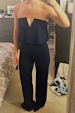 This is exactly what I've been looking for! It's super flattering and just the right amount of sexy! I can't wait to wear this! A little long (and I'm fairly tall) but heels should help! DEFINITELY recommend! - Tracy D.