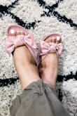 The color is just as shown in the photo. Loving it!
The sandal was a bit tight. I needed to break them in. Fit fairly well after a couple of wears. - Jessica W.