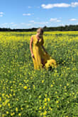 I wore this dress to a wedding and got so many compliments! The wrap dress fit amazing and was the perfect height with my wedges. The only downside was that the material wrinkled quite easily. - Taylor P.