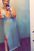 This dress was incredible! So comfortable but absolutely stunning. I'm pretty flat chested and have wide hips, and this was incredibly flattering for my shape. You have to wear this dress! - Jordana C.