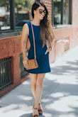 I really love this dress! It fits great, tight in all the right areas and its comfy! I paired it with brown wedges to pull off the final look. Very happy with this purchase! - Liz Z.