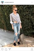 A feminine version of the boyfriend jean. My figure doesn't get lost in the loose fit. I wear them everywhere. - Georgeanna W.