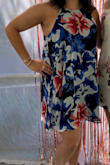 Love this dress. The swing style is always great for warm summer days to keep you cool.  Hits me a few inches above the knee. - Kiersten G.