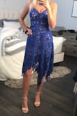 Loved this dress, I had been eyeing it for weeks & finally ordered it. Did not disappoint. I was actually even more thrilled that it's actually super light, I thought from the pictures it would be thick. Color is bright & beautiful! - Jasmin F.