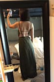 The waist is tight and that's not flattering for the open back. The straps are too long, and the fabric is so wrinkly, but ironing ruins it. 
I would return it. But I was in a hurry and took the tags off. 
Bummer. I usually love all of my Lulus stuff! - Katie B.