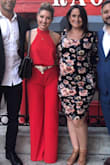 This romper feels great and looks great. A lot of people commented on the length and I'm not quite 5'4 and was anticipating that I would need to hem this before I wore it, but with a good pair of heels it worked out great. I would probably tailor/close the pockets. Kind of needs a belt to have it fit just right if you have a booty and small waist. Really classic and beautiful. - Jennie M.