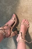 These shoes are so beautiful!! the moment I put them on they were super comfortable too! I'm going to wear them to homecoming!! I love them and they fit true to size!! - Sailor C.