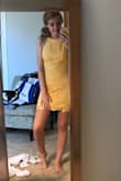 This dress was so beautiful and flattering and the color was super gorgeous!  The only problem was it didn't look good on me because i'm too short to wear a dress like this! But other than that this dress was beautiful and very elegant!! - Sailor C.