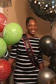 I bought this dress to wear on my 40th Birthday and it's fabulous. Hugs your curves. - Michele B.