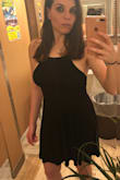 I was a little hesitant at first because I have a very large chest and I was worried about it making me look like I have a uniboob which this style tends to do. However, this was not the case. Definitely recommend this dress. - Michelle K.