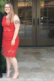 Wore this dress to a wedding and it fit me like a glove! Lulus' customer service was awesome as my first dress came damaged and they sent a new, perfect dress immediately! - Jacqueline C.