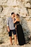 I bought this dress for family photos in Cancun and oh my goodness this dress is amazing. It fits perfectly, I'm 5'6 and ordered a small and it wasn't too long to wear to sandals. It's feels super high quality. - Tara M.