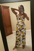 It's just fit me awkwardly. Too much fabric around the middle.  I returned it - Laticha B.