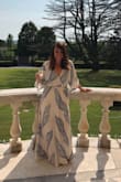 Bought this dress for my trip to Tuscany! Runs a little long but love it! - Tracy C.