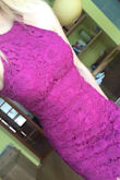 Dress fits perfectly! Nice color and good quality - Theresa J.
