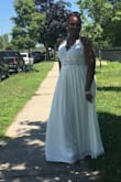 Omg I love this dress everybody wanted to know if I was getting married. Again lol. - Christine D.