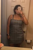 It's really cute and def true to the websites measurements. Got a XL and it's a little roomy but cute. - Veronika